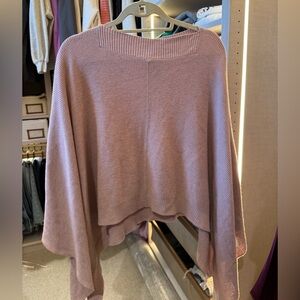 Lululemon Athletica Mauve Poncho